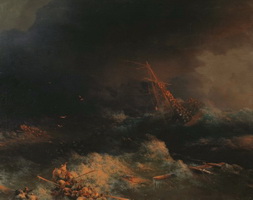 Крушение корабля Ингерманланд в Скагерраке в ночь на 30 августа 1842 г.
