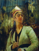 Женщина с кинжалом (И.Е. Репин, 1870-е г.)