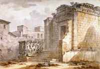 Храм Эскулапа во дворце Диоклетиана в Спалато